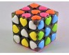 YJ Love - Kostka 3x3 - Serduszka - Transparent / czarna