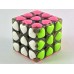 YJ Love - Kostka 3x3 - Serduszka - Transparent / czarna