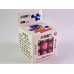 YJ Love - Kostka 3x3 - Serduszka - Transparent / czarna