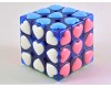 YJ Love - Kostka 3x3 - Serduszka - Transparent / niebieska