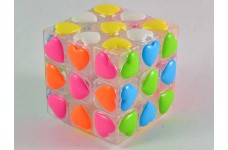 YJ Love - Kostka 3x3 - Serduszka - Transparent