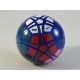 Calvin's Traiphum Megaminx Ball (12 kolorów) - niebieska