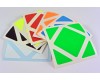 Naklejki od Józka - Skewb - Fluo