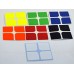Naklejki na kostkę 2x2 "Z-Stickers" - HB - Half Bright