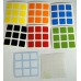 Naklejki "Mrozio" na kostkę rubika 3x3 - folia Oracal