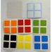 Naklejki "Mrozio" na kostkę 2x2 - folia Oracal