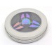 Spiner / Fidget Spinner - "Fangs" (rainbow)
